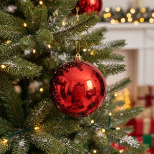 Bola De Natal Grande 15cm Gigante Lisa Enfeite Natalino  Decoração Árvore de Natal