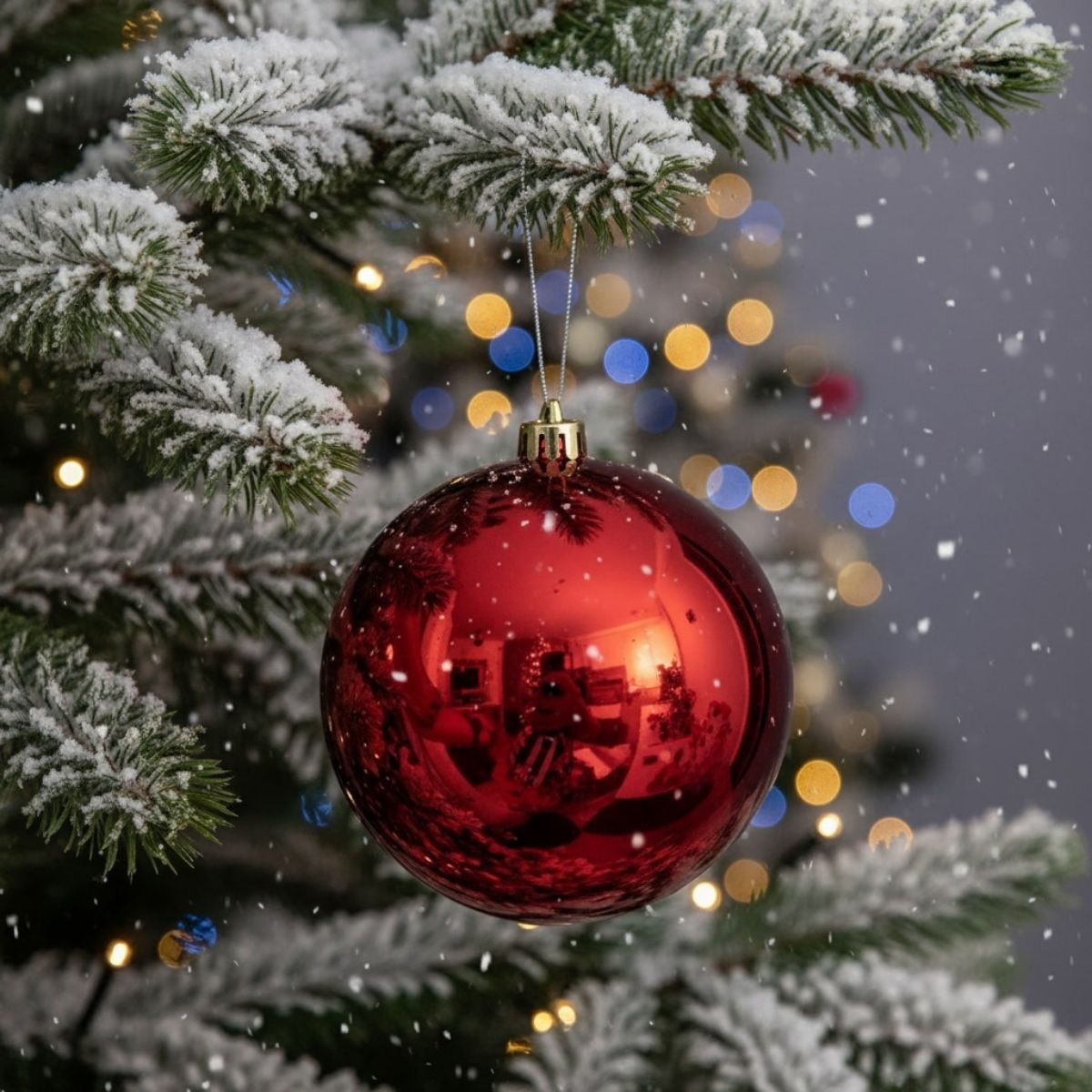 Bola De Natal Grande 15cm Gigante Lisa Enfeite Natalino  Decoração Árvore de Natal