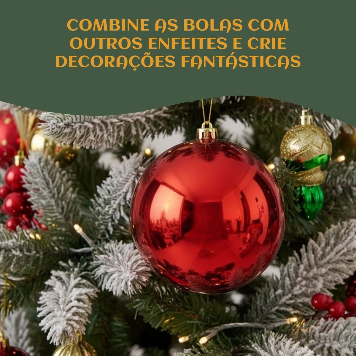 Bola De Natal Grande 15cm Gigante Lisa Enfeite Natalino  Decoração Árvore de Natal
