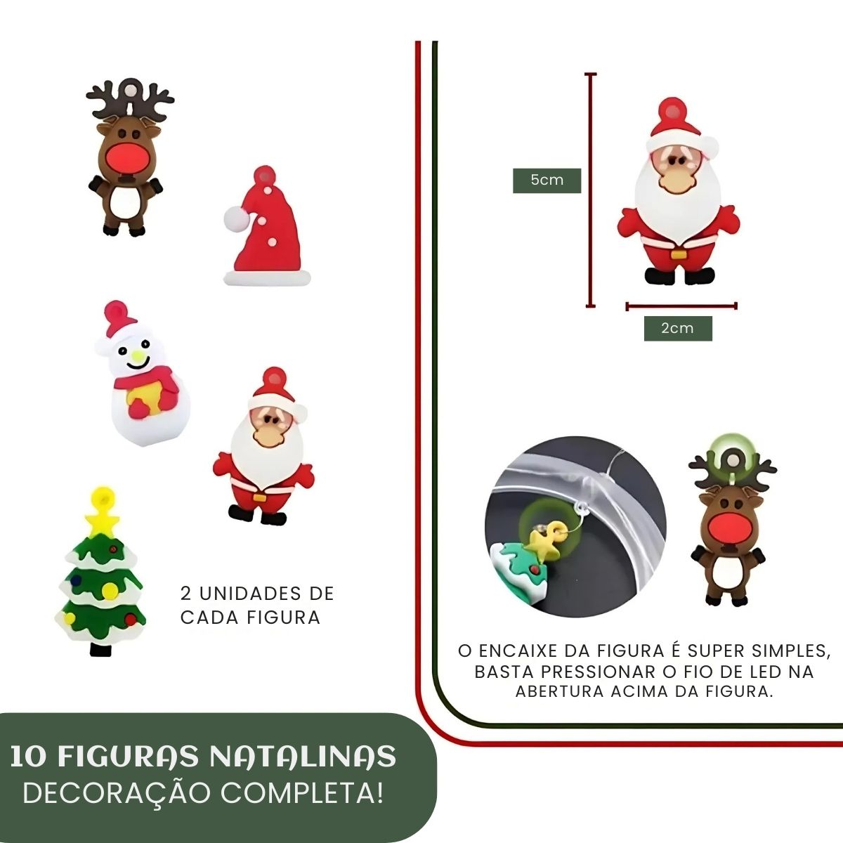 Pisca Cascata 130 Led IP65 Prova De Água  3,0m Cortina Varal Figura Decoração Natal Varal LuvinCo Bivolt