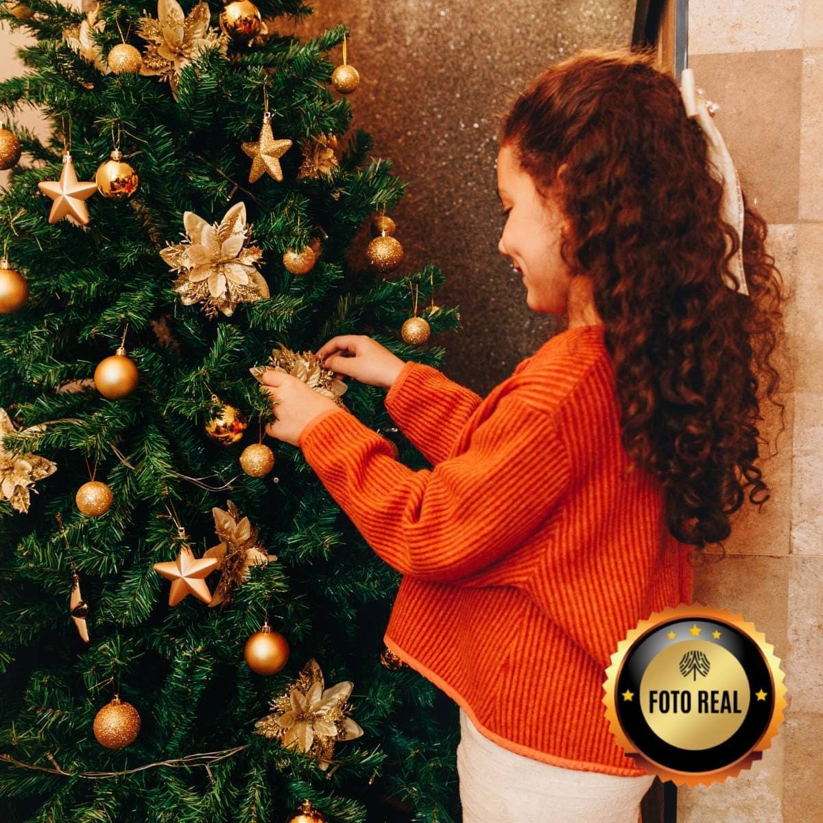 Árvore De Natal Pinheiro Canadense Luxo 2,70m 2000 Galhos Tradicional Verde Imperial Premium Grande Cheia LuvinCo