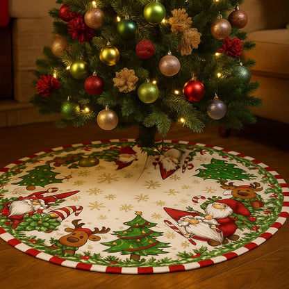 Saia Tapete Base Árvore De Natal Decoração Enfeite Natalino